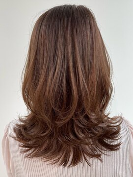 リンダバイネオリーブ 白楽店(Linda by neolive) 【レイヤー上級者◎】重×軽バランスレイヤーミディ　　♪