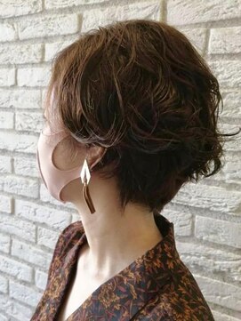 ソーホーヘアーアンドボタニカル 大橋店(SOHO hair & botanical) パーマ/30代/40代/ナチュラルブラウン/SOHO北島