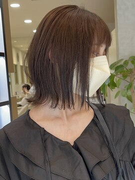 シオ ヘアー デザイン(Sio. hair design) ラクラク切りっぱなしボブ