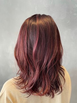 エスケープ トゥ ボナ(ESCAPE to bona.) 似合わせカット・カラー#ダークピンク1