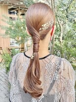 ゼストララ(ZEST Lara)&nbsp;大人っぽお呼ばれヘアセット【吉祥寺】misaki