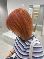 ヘアサロン ドット トウキョウ カラー 町田店(hair salon dot. tokyo color) マチルダボブ/ピンクベージュ/インナーグレージュ/ウルフ/前髪