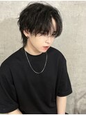 無造作シースルーセンターパート
