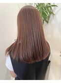 【tricca代官山rin】暖色カラー/ブリーチなし/ケアカラー