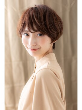 カバーヘア ブリス 川口(COVER HAIR bliss) 大人かっこいいくせ毛風ステップボーンカットZ川口20代30代40代