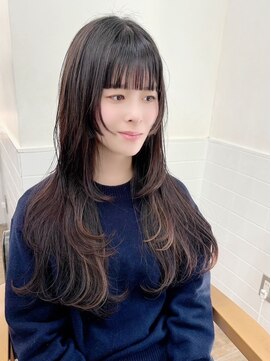 ネオリーブ クーロ(Neolive curro) 韓国前髪顔周り×美髪レイヤー[横浜/縮毛矯正/前髪縮毛矯正]