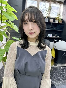 チュダック(ChuDuck) 韓国風《オリーブグレー》ハイトーン/ケアブリーチ/ダブルカラー