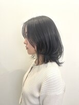 ゼンドットカラスマ(Zen.karasuma)&nbsp;ウルフボブ×黒髪20代30代