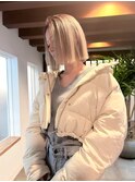 ワンランク上の上品に決まるブロンドベージュ