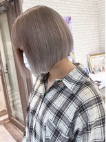 プログレス 仙台駅東口店(PROGRESS)&nbsp;ラベンダーシルバー×ショートボブ