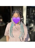 Cornrow braids【コーンロウブレイズ】