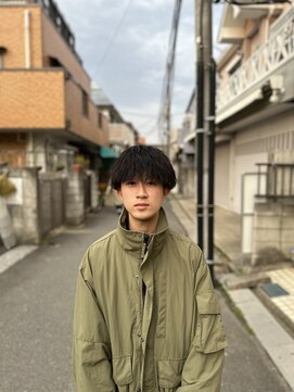 スウェル 船橋店(Swell) #ベリーショート#ダークアッシュ#ニュアンスパーマ#韓国マッシュ