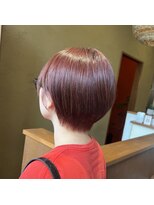 ジジ ヘアワークス(gigi hair works) まるっとshort  violetcherry