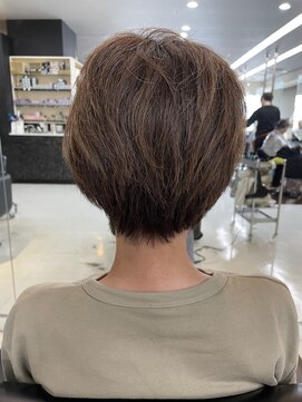 シャンプーボーイエイムス(SHAMPOO BOY aims) 癖毛ショートカット