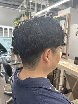 サロンドジョー(salon de joe) メンズカットツイストスパイラルパーマシャドーパーマショート