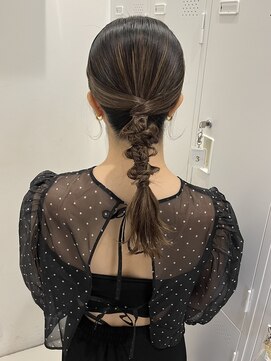 スウィープ(sweep) ヘアアレンジ/ヘアセット/編み込み/カチモリ/今泉/天神