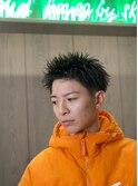刈り上げスパイキーショート