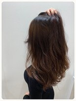 コワフェル ド エクセル 白楽店(la coiffure de excel)&nbsp;ゴージャスブラウンカラー