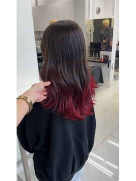 アライブ ハラジュク(ALIVE harajuku) グラデーションカラーバレイヤージュインナーカラー ryota