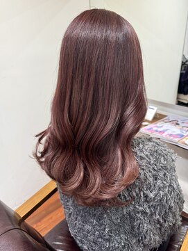 グランルッソ 岡山イオン前(GRAN LUSSO) 髪質改善/艶髪 ボルドーカラー  /GRAN LUSSO  樋口