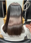髪質改善/横須賀髪質改善/美髪/ブリーチなしカラー/縮毛矯正