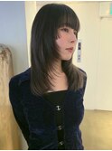 デザインカット レイヤーカット 顔周りカット 　ステップカット