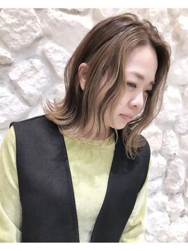 ヘアサロン エフ 渋谷(F) #艶カラー#デザインカラー#フェイスフレーミング#渋谷