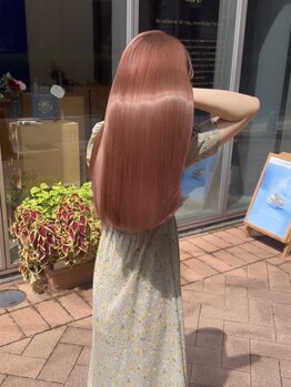 エス 大阪梅田店(es)の写真/【梅田】"アクセントカラー"で周りとは一味違う憧れのスタイルに！今までにないヌケ感と柔らかさが魅力的♪