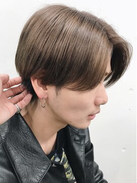 レタッチバイフィフス(RETOUCH by fifth) 原宿毛流れヘアセンターパートニュアンスパーマ30代男性色気ヘア