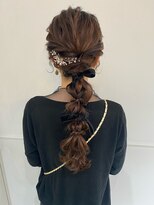 セット アンド バイ ルゥーダ 品川駅前店(SET and..by Rouxda.)&nbsp;ロングあみおろし