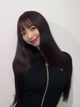 ルネラトーキョー(RUNERA TOKYO) ロングヘア コーラル イルミナカラー 髪質改善