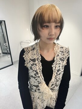 キュエム(Cuem) 【Cuem 菅原】ボブレイヤー個性お洒落ルーツカラーケアブリーチ