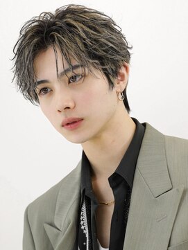 ゴールド 大阪 梅田店(GOALD) ローライトフェザーショートニュアンスセンターパート