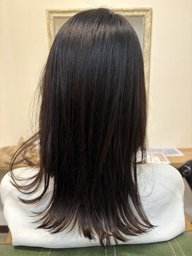 ツヤ髪スタイル