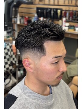 メンズヘア ササキ(sasaki) ゆるめ極道パーマ