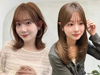 ポーチバイハニー オモテサンドウ(PORCH by HONEY omotesando)の写真/顔周りのカットで、絶妙なラインで創られるスタイルはいつでも可愛さキープ☆再現しやすいと高評価◎[横浜]