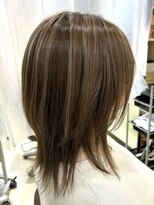 アズール 草加(azule)&nbsp;白髪ぼかし　ハイライト　ナチュラルベージュ