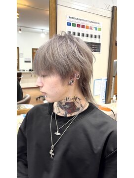 ジプソ(Gypso Hair salon) ウルフ×縮毛矯正