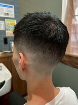 スタンドバーバー 柏(STAND BARBER)&nbsp;リバースセンターパート/ニュアンスウルフ/ダウンバング/柏