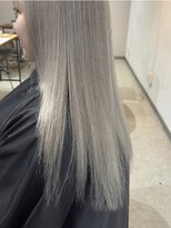 スイヘアデザイン 久留米(suii.. hair design) ホワイトベージュ/久留米ブリーチ/miyu