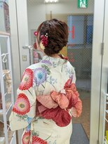 ヒデ美容室&nbsp;編み込みアレンジ