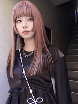 ヨハク 大阪梅田中崎町(yohaku) 【misaki】姫カット×アンブレラカラー