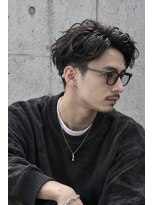 クイル(quill)&nbsp;大人気センターパートニュアンスパーマ^ ^