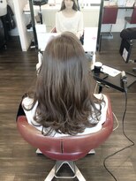 ヘアー ルーム レッド(hair room. red by NYNY)&nbsp;セミロング×透明感×イルミナカラー