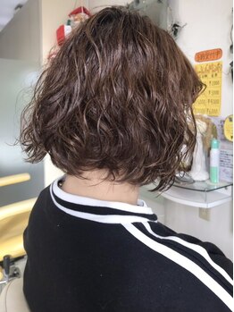 ヘアー アピッツ(hair a p i t s)の写真/【女性スタッフのみ】根本、毛先、前髪などポイントで当てることでオシャレ度UP＆コンプレックス解消にも☆