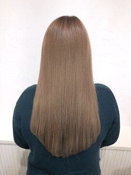 アンク クロス 池袋北口店(ANKHCROSS) 《アンククロス 柴田》ミルキーベージュ×ロアエクステ