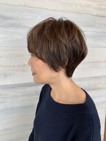 マグサロンギャラリー(Mag salon gallery)&nbsp;グレイカラー マッシュショート