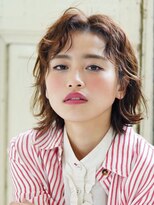 プリムワークス hair&nail Prime works&nbsp;大人ウェーブセミディ