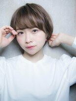 ルティア 池袋(Lutia)&nbsp;カットで小顔効果　ショートボブ
