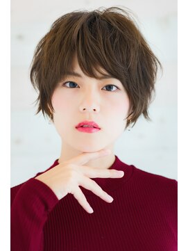 リル 7F 銀座(Rire) 【Rire-リル銀座-】くせ毛風☆エレガントショート☆